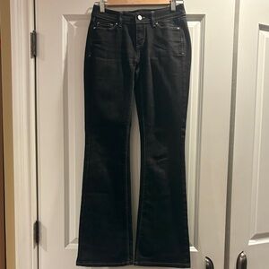 White House Black Market Black Flare Jeans